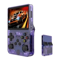 R36S Handheld Game Console 3.5 inch Retro Video Games Built-in Rechargeable Battery Preinstalled Gam
