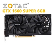 ZOTAC GeForce SUPER Graphic Cards GPU Map For NVIDIA 16 series GTX1660S 6GB 12nm 1660 GTX 1660S Video Card Used dfkhdskjh