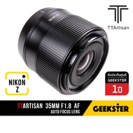 TTArtisan 35mm f1.8 Auto Focus เลนส์ FUJI / Sony / NIKON Z 35 mm f 1.8 STM X-Mount ออโต้โฟกัส เลนส์