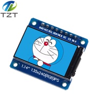 Tzt 1.14นิ้ว IPS โมดูลจอแสดงผล OLED หน้าจอ LCD 135*240 RGB TFT สำหรับ ST7789 Arduino จอ LCD SPI สีเต็ม HD 8pin DIY