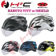 Kabuto Vitt with Visor Helmet ( Made in Japan )