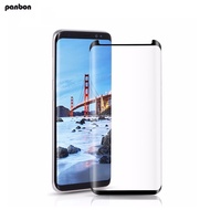 3D Tempered Glass Samsung Note 10 Plus 8 9 S10 plus Full Glue Cover HP Screen Protector Guard