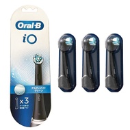 Oral-B iO Ultimate Clean Replacement Electric Brush Heads (3 pack, Black), iORBCB-3