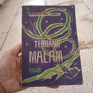 buku Antoine De Saint, Terbang Malam, novel menarik klasik, Edjaan lama tahun 1972
