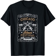 Chicago Blues Festival Blues Guitar T-Shirt T-Shirt