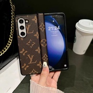 Luxury vintage case samsung z fold 7 z fold7 z fold 4 z fold 5 z fold 6 z fold5 z fold6