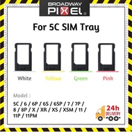BROADWAY SIM Card Slot Mobile Phone Card Tray Mobile Phone Card Slot Sim Tray Sim Card Tray 5c