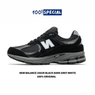 Sepatu New Balance 2002R Black Dark Grey White BNIB Original