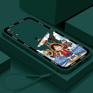 Casing Huawei Y6 Y7 Pro 2019 Y9 Prime 2019 Y9 2018 Fashion Cartoon One Piece Shockproof Phone Case Soft Silicone Cover