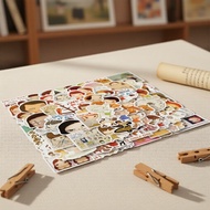 Yoshitomo 355pcs Nara Retro Y2K Aesthetic Anime Romance 80s Funny Art Stickers - Cool Decal Pack for