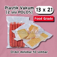 Vacuum Plastic 13x21 Vacuum Food 13 x 21 cm