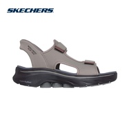 Skechers Men Slip-ins On-The-GO GOwalk 7 Sandal Ken Walking Sandals - 229297-DKTP Goga Mat Kasut Sli