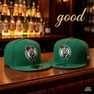 NEW ERA 9FIFTY Boston Celtics  Basic 9FIFTY Snapback Hat Sun Protection Outdoor Fashion Unisex-blue