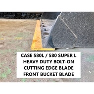 Pisau Bucket Case 580L Cutting Edge Front Bucket Backhoe 580 L Heavy Duty Super L Bolt On Edge