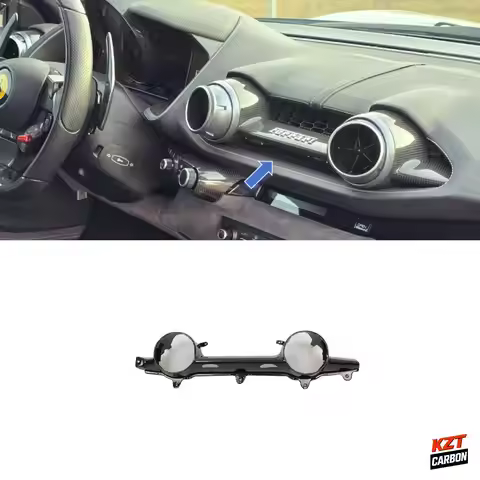 For Ferrari 812 GTS Superfast 18-24 Air Con Surround Center Cover Dry Carbon