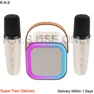 K12 Wireless Karaoke Mini Portable Speaker Bluetooth with Mic Home Party Outdoor Camping Entertainment Karaoke Speaker