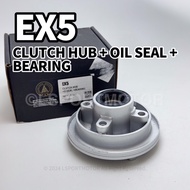 HONDA EX5 CLUTCH HUB + OIL SEAL + BEARING EX5 HIGHPOWER SPROCKET HUB SPOKET