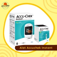 Accu-Chek Instant Paket Alat Cek Tes Gula Darah (Alat, Strip, Lancet)