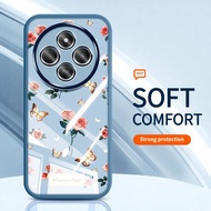 VRQR for Xiaomi Redmi 14C 4G 5G Poco C75 Poco M7 5G Redmi A3 Pro 4G Redmi 14R A4 5G Small Flower Bou