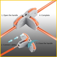 KOOK Universal Cable Connector T-type Quick Wire Connecter Lever Nuts Cable Splitter