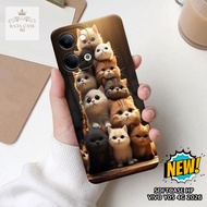 Vivo Y05 4G 2026 Case - Rajacase - Vivo Y05 4G casing - cats case Motif - Mobile phone protector - V