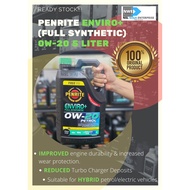 PENRITE 0w20 5L ENVIRO+ FULL SYNTHETIC ENGINE OIL PENRITE PETROL ENVIRO+ 0W-20 MINYAK ENJIN