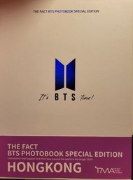 THE FACT BTS PHOTOBOOK SPECIAL EDITIONHONGKONG