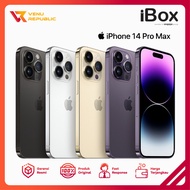 iphone 14 pro max promax 128gb | 256gb | 512gb | 1tb garansi ibox - bubble wrap silver