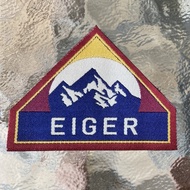 T05. Emblem eiger original patch eiger bordiran eiger