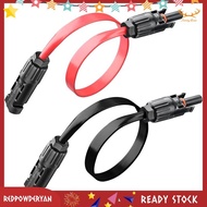 [Redpowderyan.] 65cm/26IN/2.17ft 12AWG Flat Solar Panel Cable Window Balcony PV Flat Wire for Protab