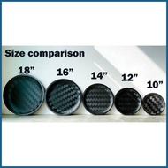 ♒ ╯ ▱ [Wholesale] Dragonfly Black Plastic Bilao Tray 30pcs per bundle, Pancit Bilao Plate, Disposab