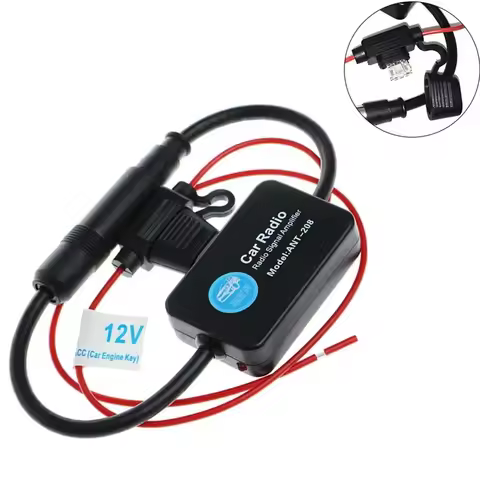 Car Radio Antenna Amplifier AM DAB FM Antenna Amplifier Car Radio Antenna Amplifier AM DAB FM Antenn