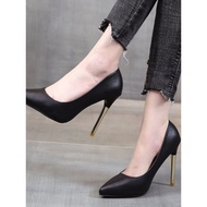Extra Large Size Women's High Heel Shoes - 42 EU, Stiletto Pointed Toe, 11cm Heel, Perfect for Eveni