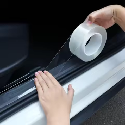 Car Trunk Sill Scuff Protector Film Door Edge Protective For Audi A1 A2 A3 A4 A5 A6 A7 A8 Q2 Q3 Q5 Q