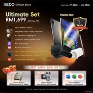 HECO Vision PRO 12" Ultimate Tablet | Wifi + LTE | 24GB* Ram + 25GB Storage | 2K Display | 8000 mAh 