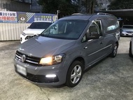 戶外深度旅行玩家(環島/露營/登山/衝浪/釣魚) 2018 福斯 VW Caddy Maxi Van 手排 長軸 貨車牌 ☎服務專線:0９80-558-999 LINE ID:Used-Cars 黃文遠