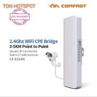 COMFAST CF-E314N V2 300Mbps Wireless Outdoor CPE Bridge 2.4ghz Directional WiFi Antenna