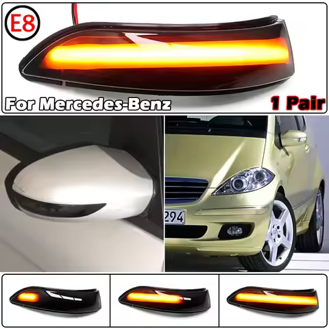 LED Dynamic Blinker Turn Signal For Mercedes Benz A B Class W169 W245 A180 A200 B180 B200 2004-2008 