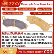 1 Pair Motorcycle Front Brake Pad For KAWASAKI KE 100 A7-A10/B1-B15 79-98 KC 100 C1-C4 80-83 KM 100 