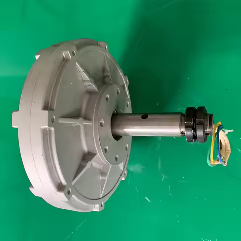 DC Motor With Alternator Generator Low Speed 1000W 2000W 3000W 5000W 12V 24V 48V Gearless Permanent 