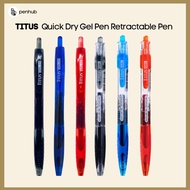 TITUS Quick Dry Gel Pen Retractable Pen - Penhub