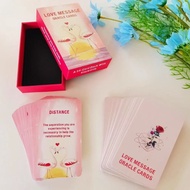 Heaven and Earth Cover 12 x 7cm Love Message cards Love Messages Oracle cards English Board Game Car