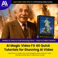 Video Course - AI Magic Video FX 40 Quick Tutorials for Stunning AI Video |  Ai Make Video | Make Vi