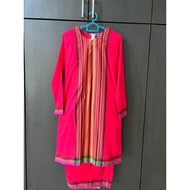 Baju Kurung Moden (Pink)