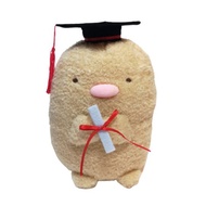 Sumikko Gurashi Tonkatsu Pork Chop Graduation Convocation Plush Gift Toy
