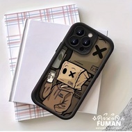 Cute 3D Paper Box Man Shockproof Phone Case For Vivo V50 V50E V40 V40E V30 SE V30E Lite V29 V29E V27