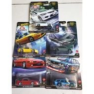 Hot Wheels Premium Ronin Run 2 Honda Civic FD2R Type R Lancer Evolution IX Nissan Skyline GTR R32 Pa