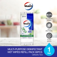 Walch® Multi-Purpose Disinfectant Wet Wipes Refill Pack 90pcs