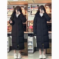 [H2O] Boys' Padded Jacket Middle Drama Art Test Down 2024 Loose Long Thick Winter Over-The-Knee Wome