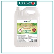 NETCARE ALCOHOL SANITIZING LIQUID FRAGRANCE FREE 5L